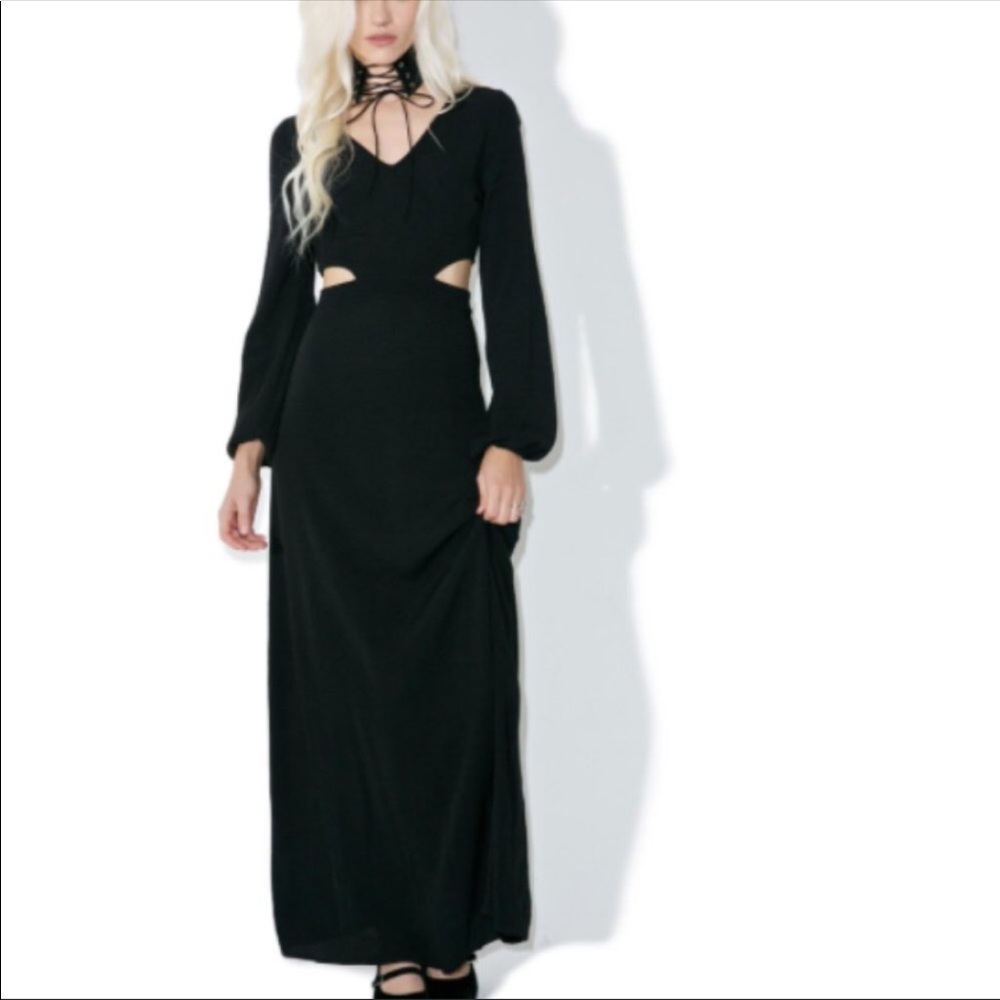 Wildfox Cut it Out Maxi Dress NWT - Picture 3 of 5
